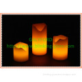 Battery Operated Flameless Moving Wick Led Candle